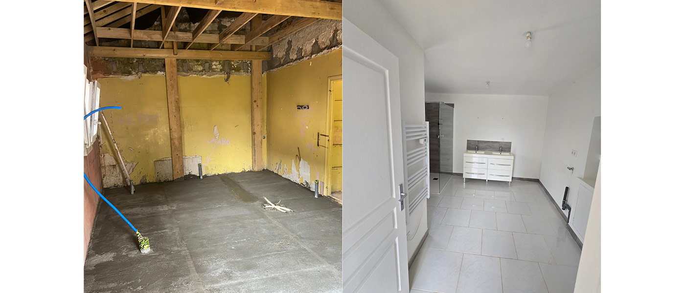 Travaux d’aménagement intérieur
